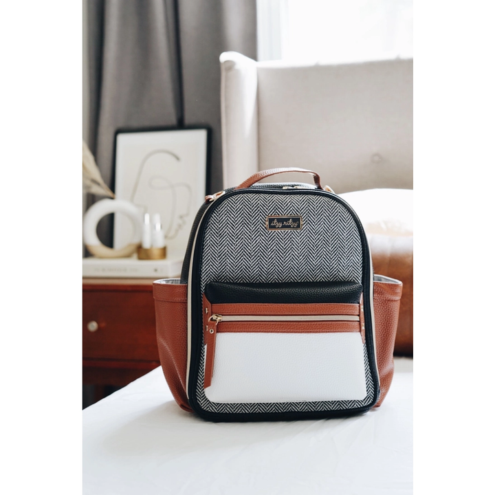 Coffee & Cream Itzy Mini™ Diaper Bag Backpack