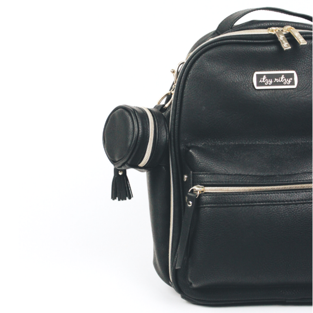 Black Itzy Mini™ Diaper Bag Backpack