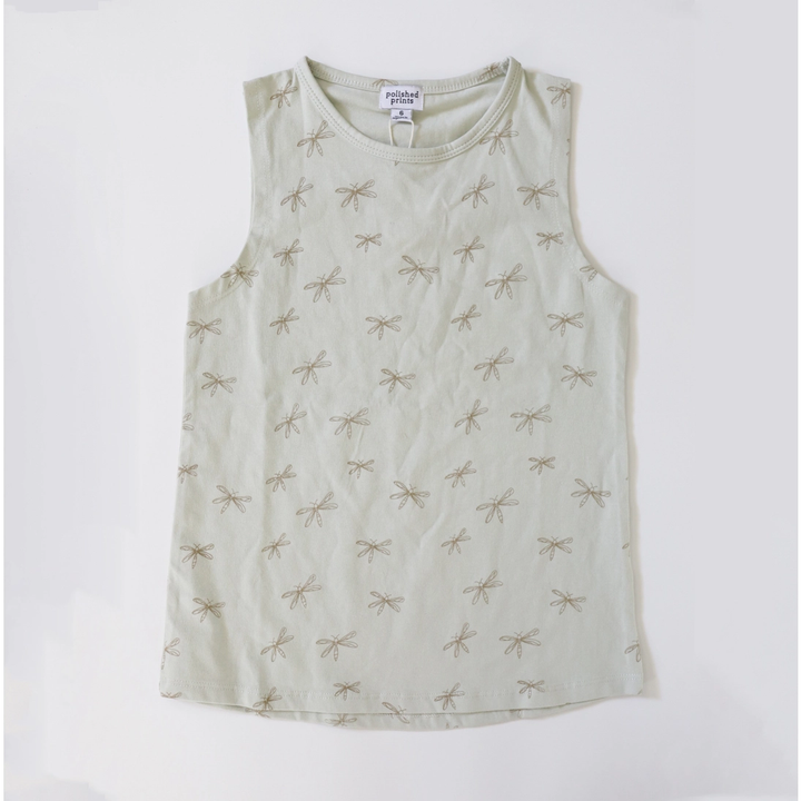 Dragonfly Patterned tank top