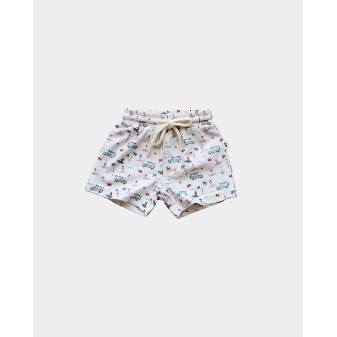 Boy's Swim Shorts in Surf