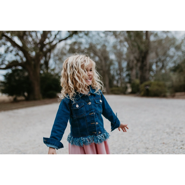 Fringe Denim Jacket