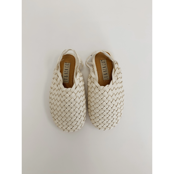 Woven Mules Sandals | Kids Hand Woven Loafer | Mykonos