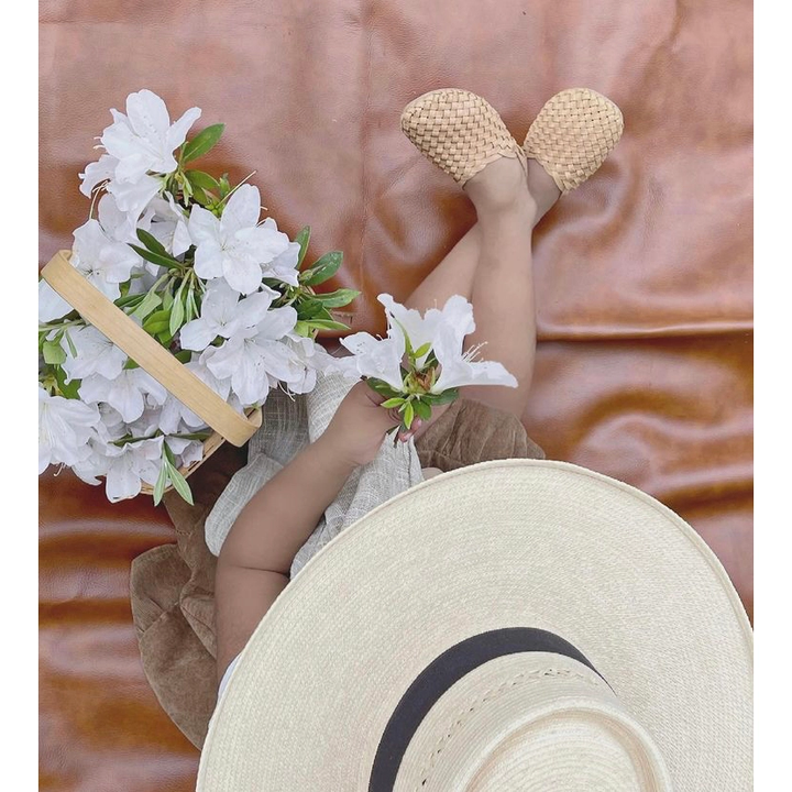 Woven Mules Sandals | Kids Hand Woven Loafer | Summer Time