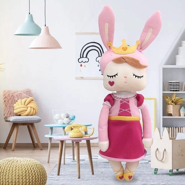 Metoo 13" Plush Angela Doll (Princess) Pink