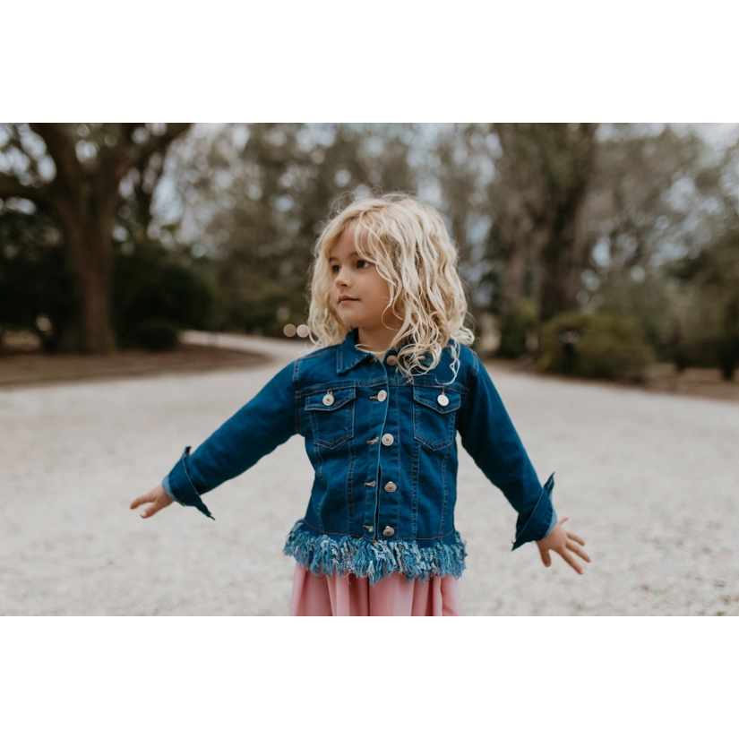 Fringe Denim Jacket