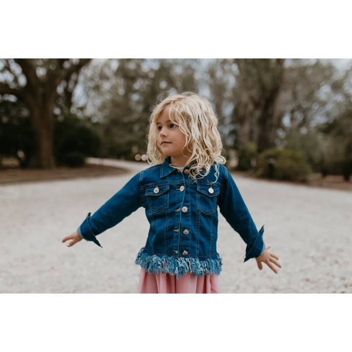 Fringe Denim Jacket