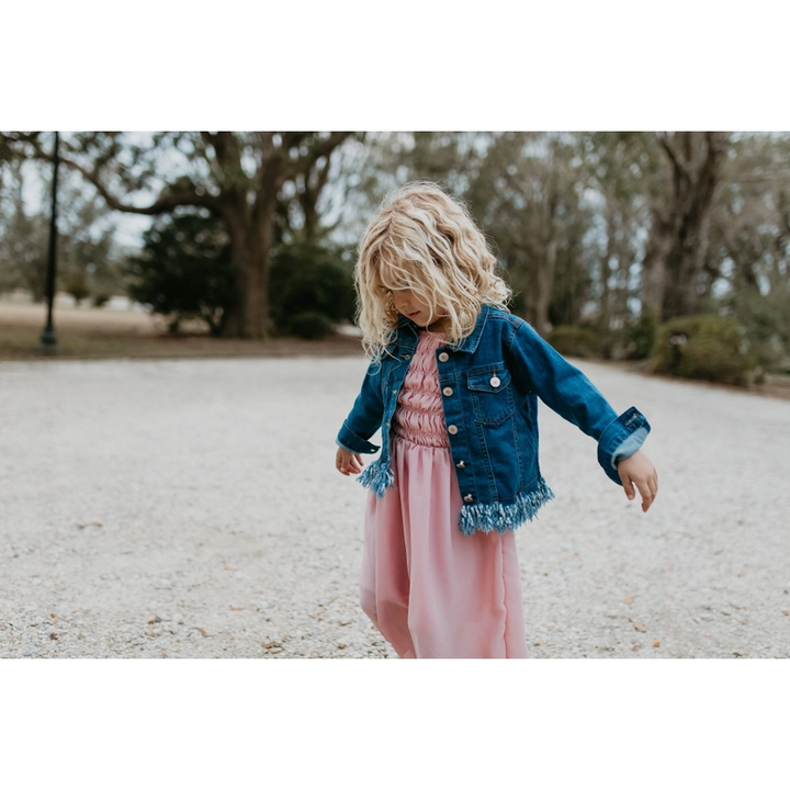 Fringe Denim Jacket