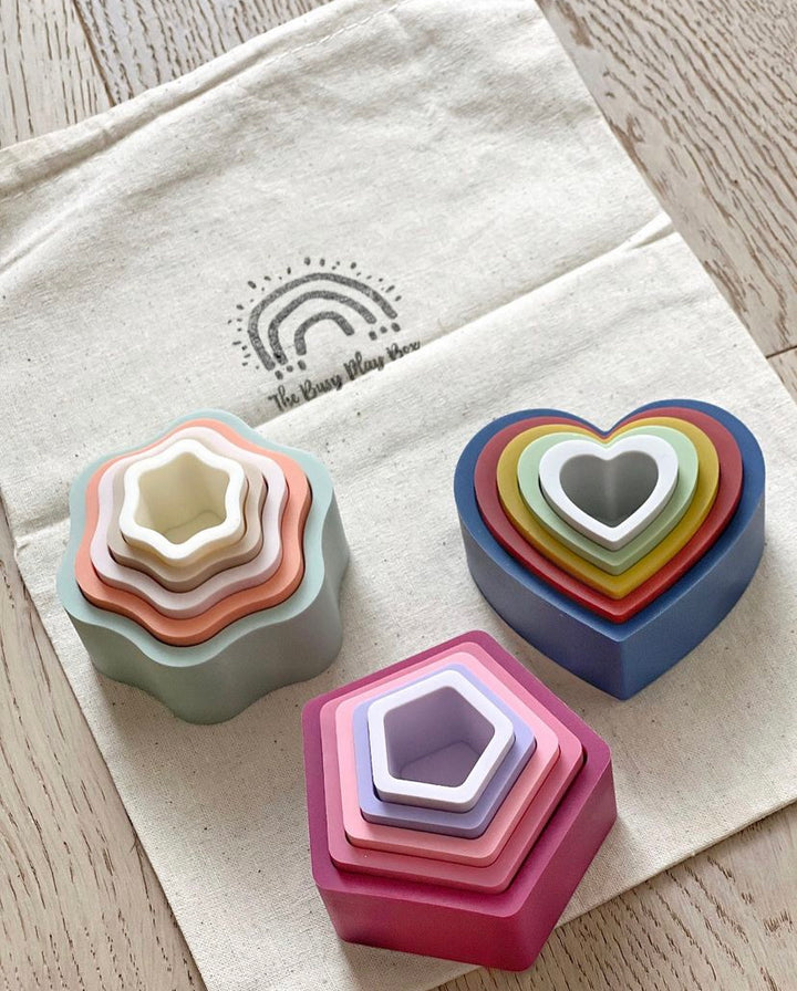 Silicone Shape Stacking Puzzle -1st