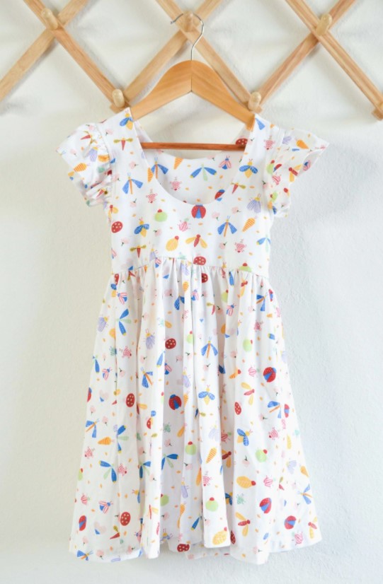 Olivia Dress in Colorful Critter