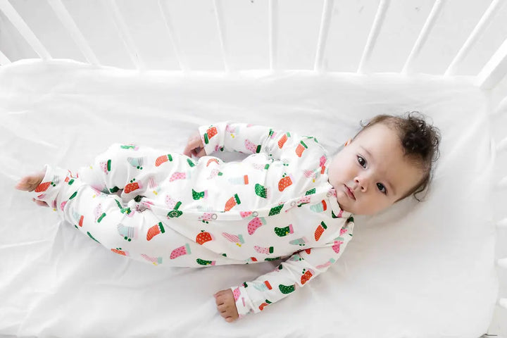 Baby Pajama in Christmas Stockings