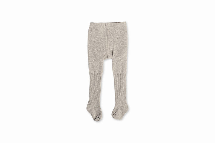 Knit Baby Tights - Grey