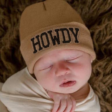 Howdy Baby Hat
