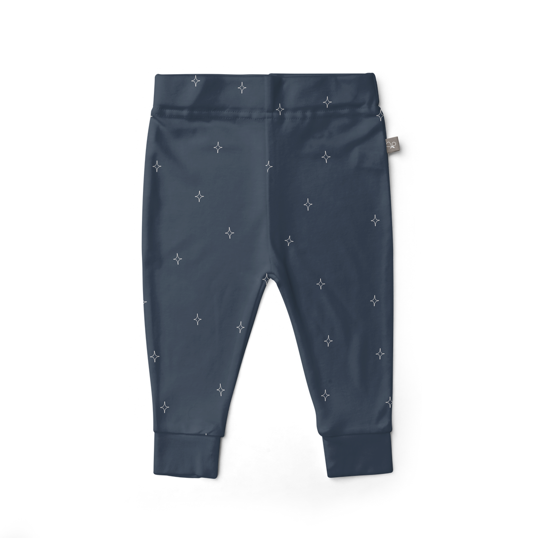 Viscose Bamboo Organic Cotton Kids Pants - Winter Twinkle