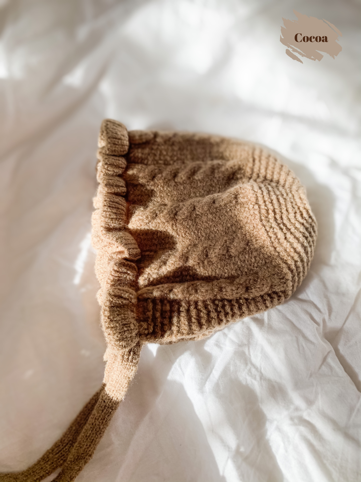 Knit Baby Bonnet (6-18 month)