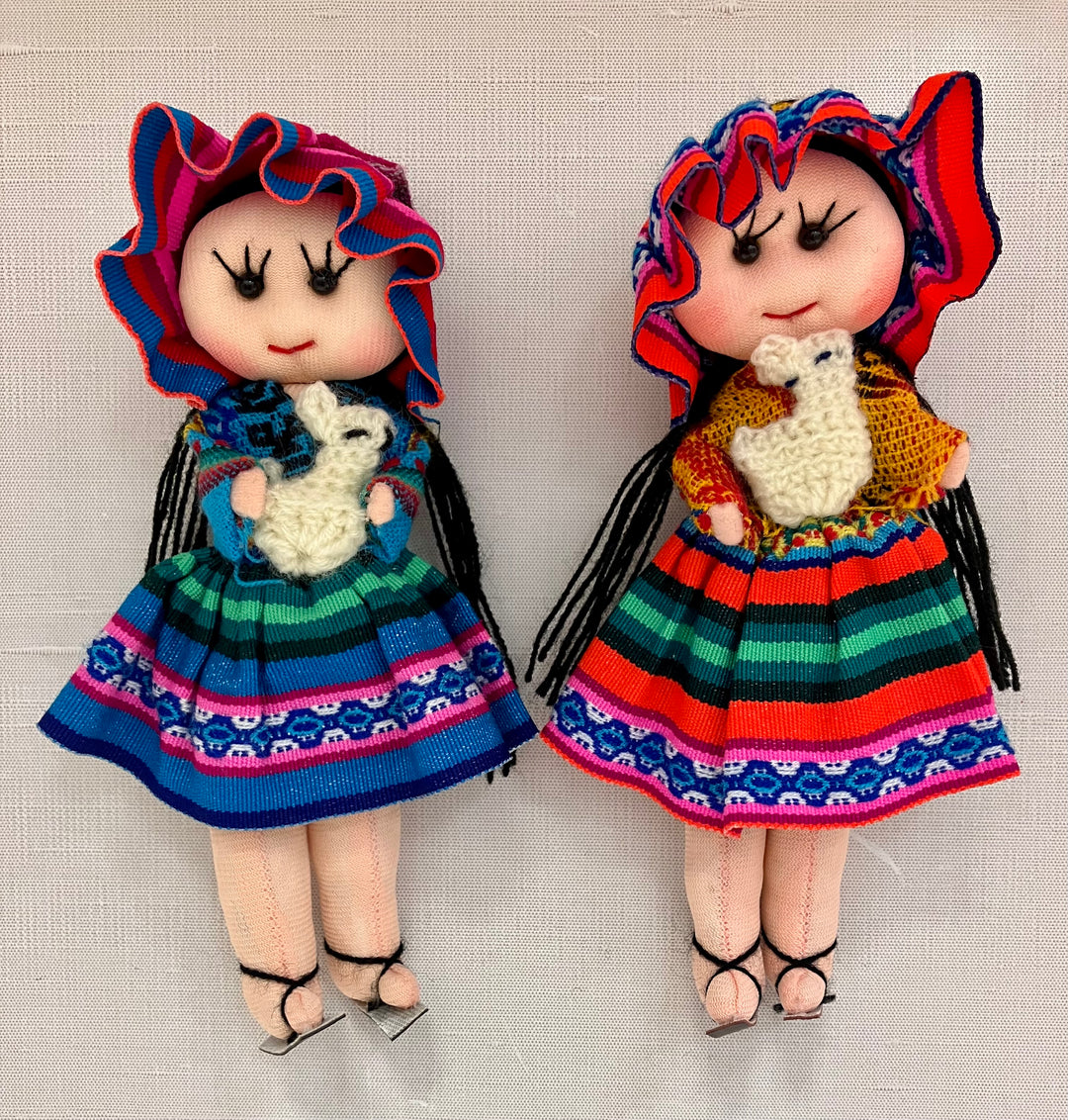 Peruvian Cholita Dolls - Small