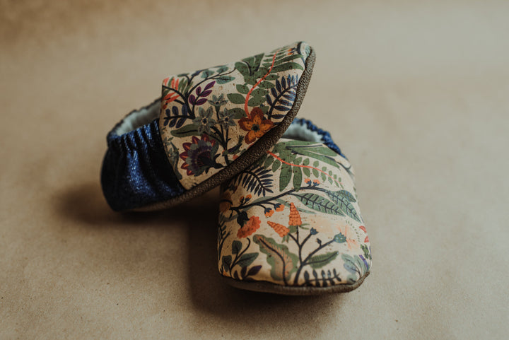 Floral Slippers