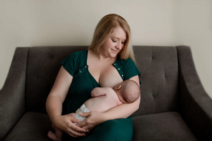 Forest Green Nursing Gown