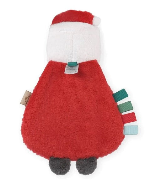 Holiday Santa Itzy Lovey Plush + Teether Toy