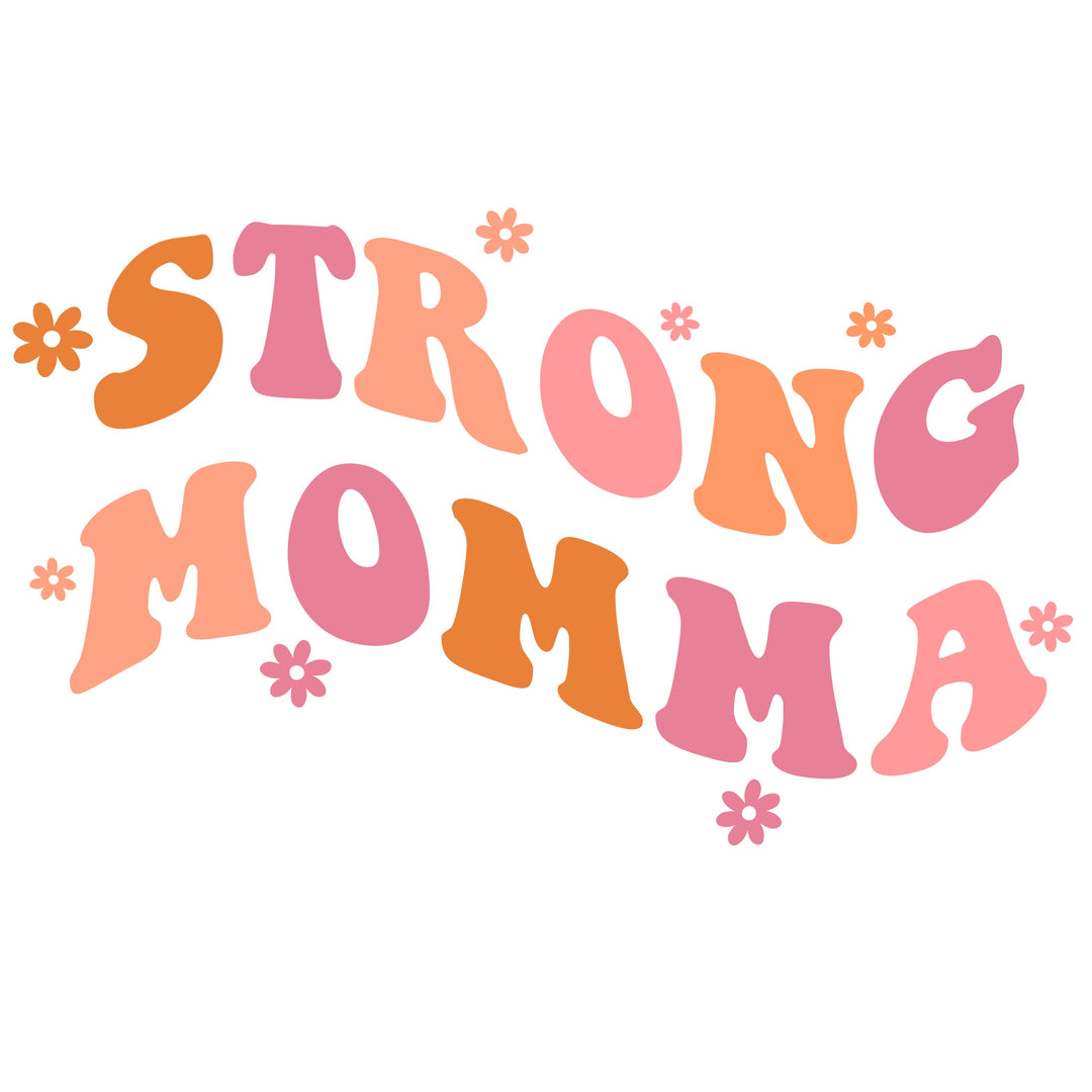 Strong Momma Graphic Tee S - XL