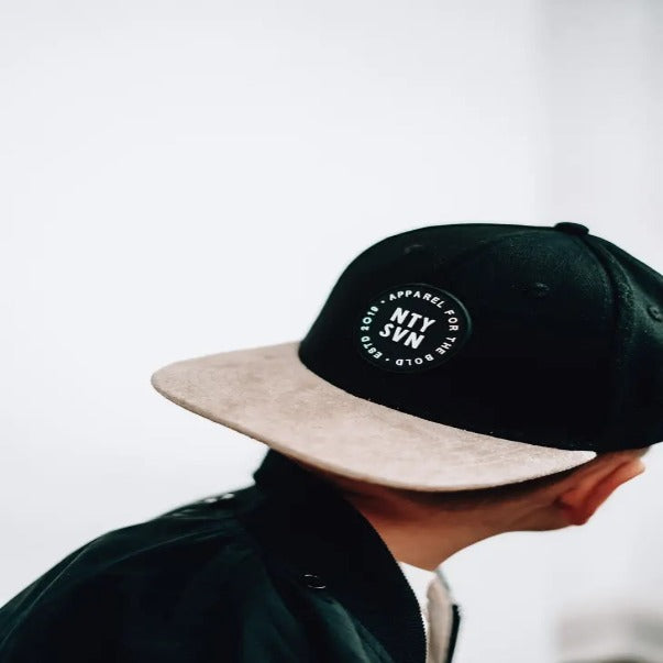 Tan Bill Snapback - Kids Hat, Toddler Summer Hat, Headwear