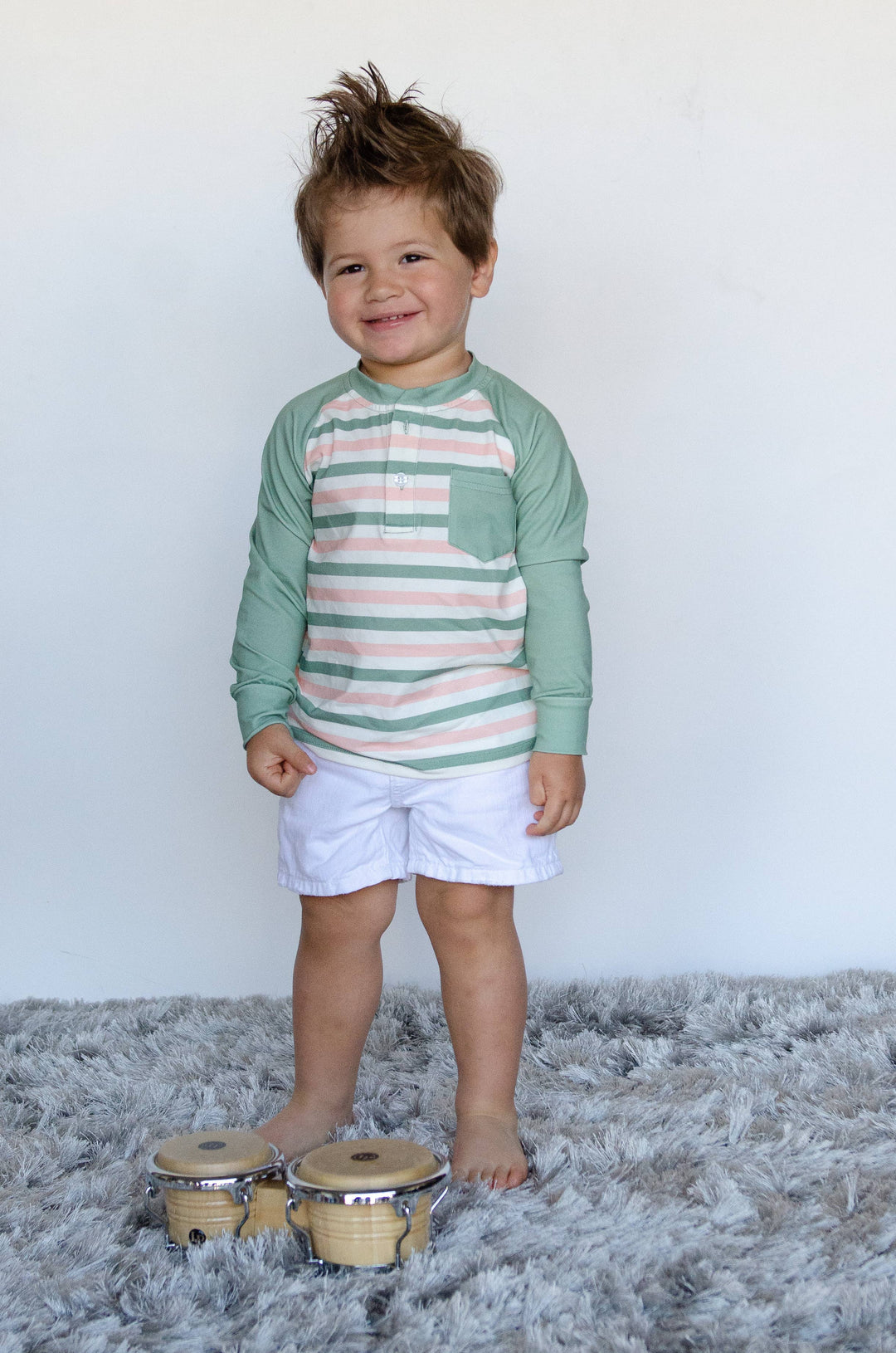 The Long Sleeve Henley – The Little & Brave
