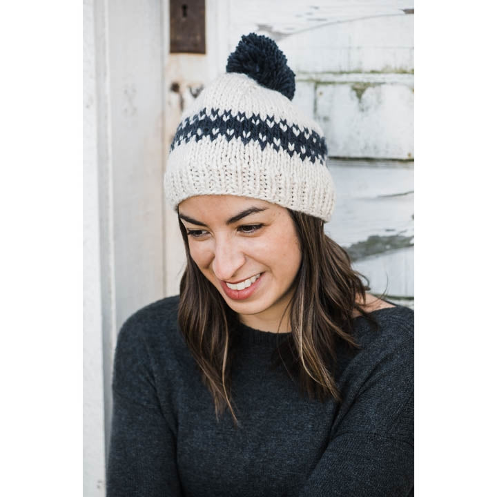 Women's Rebel Knit Beanie Hat - Natural