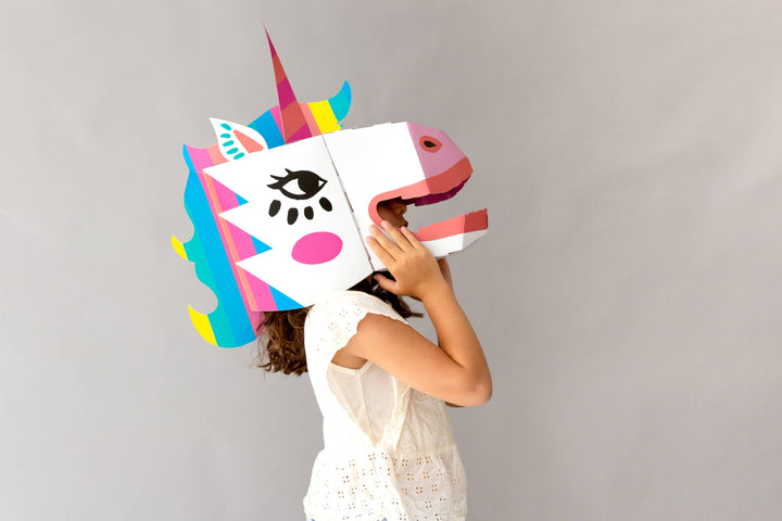 3D unicorn Mask