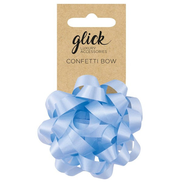 BOW CONFETTI BABY BLUE