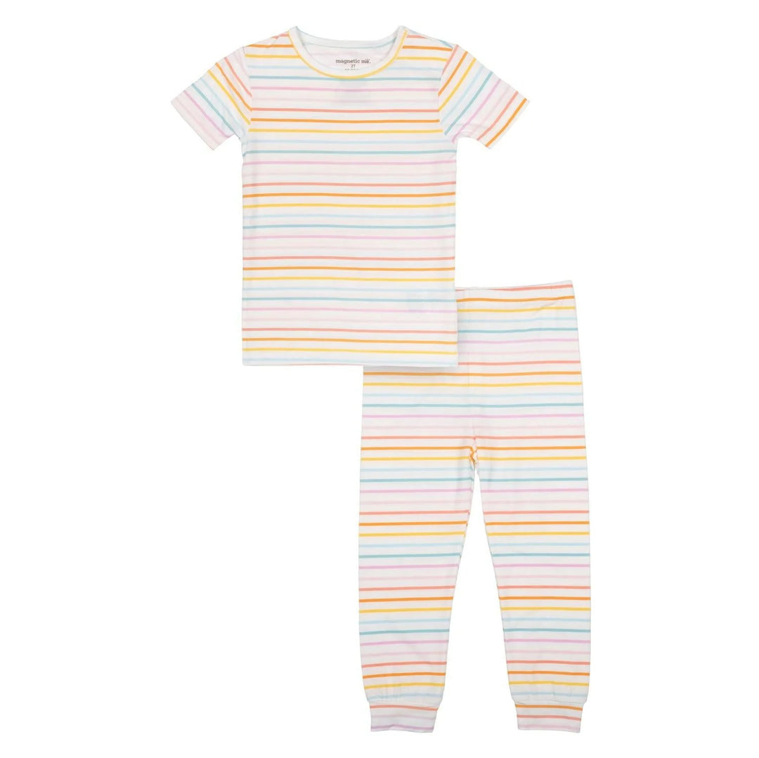 Candy Stripe Magnetic Pajama Set