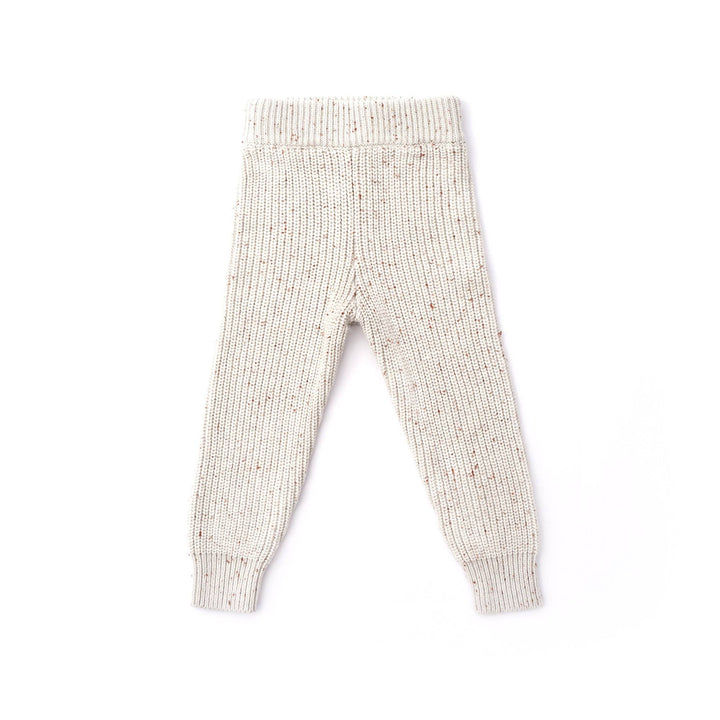 Organic Cotton Kids Knit Pants - Shell