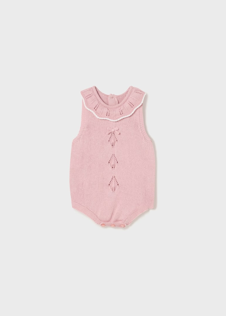Tricot Romper Rosette
