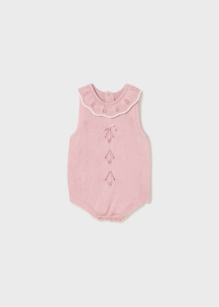 Tricot Romper Rosette