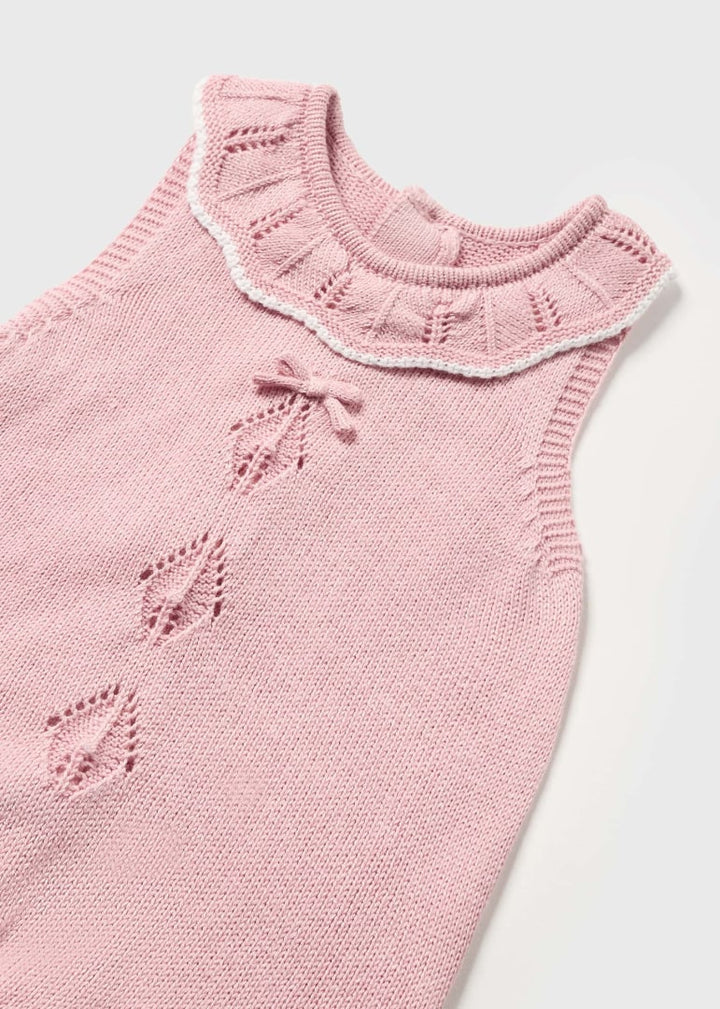 Tricot Romper Rosette
