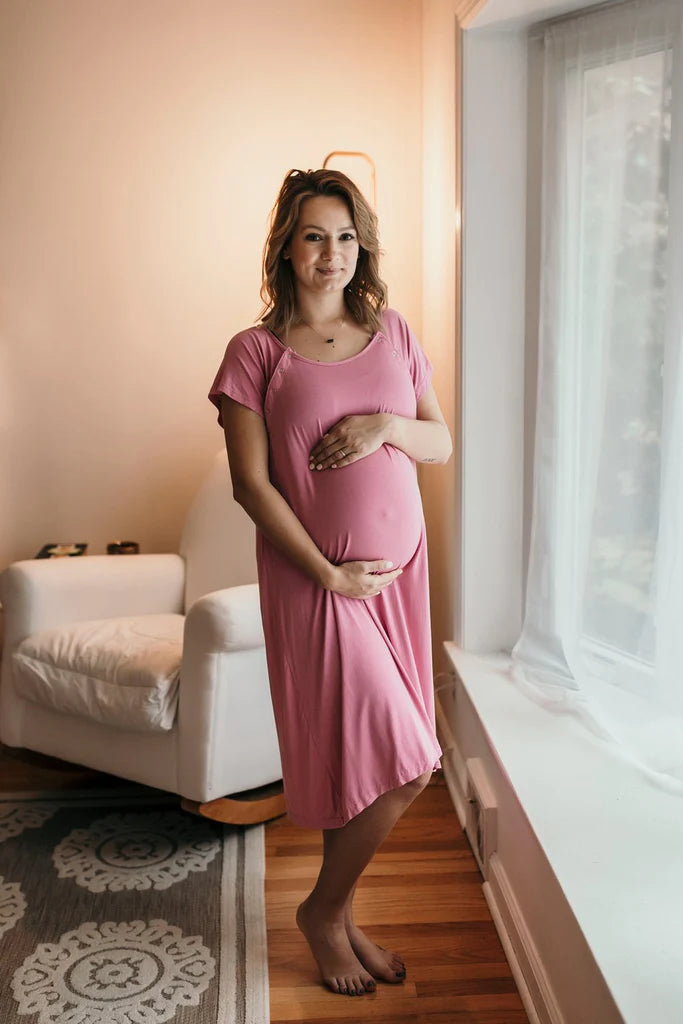Rose Nursing Gown