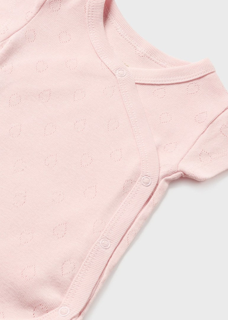 Baby Rose Short Sleeve Body