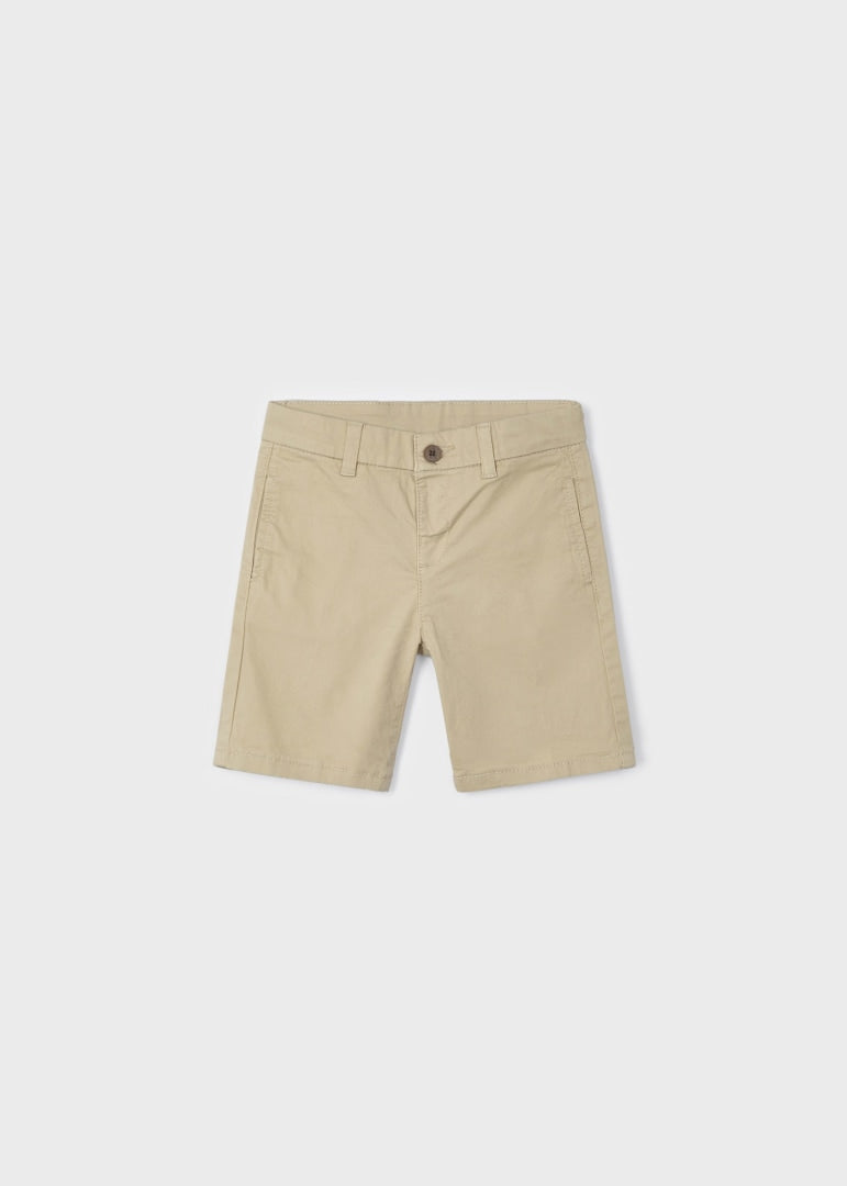 Basic Twill Shorts Sand